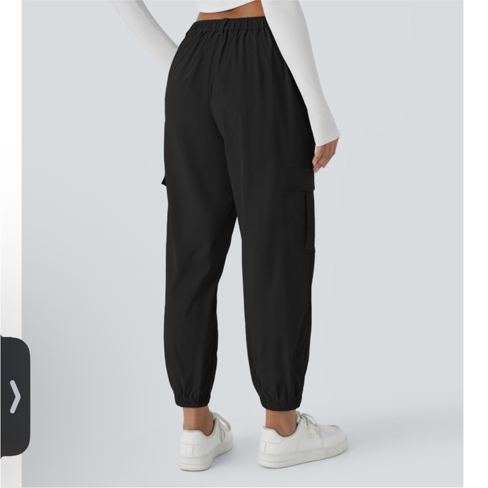 NWT HALARA Black Women's Jogger Pants Size large - Picture 3 of 5